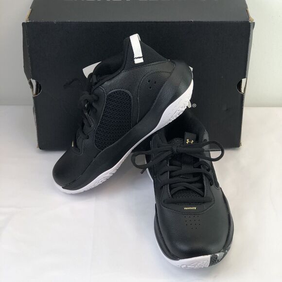 Under Armour Other - Under Armour Lockdown 6 Boys Shoes Size 3Y Basketball Sneakers Black